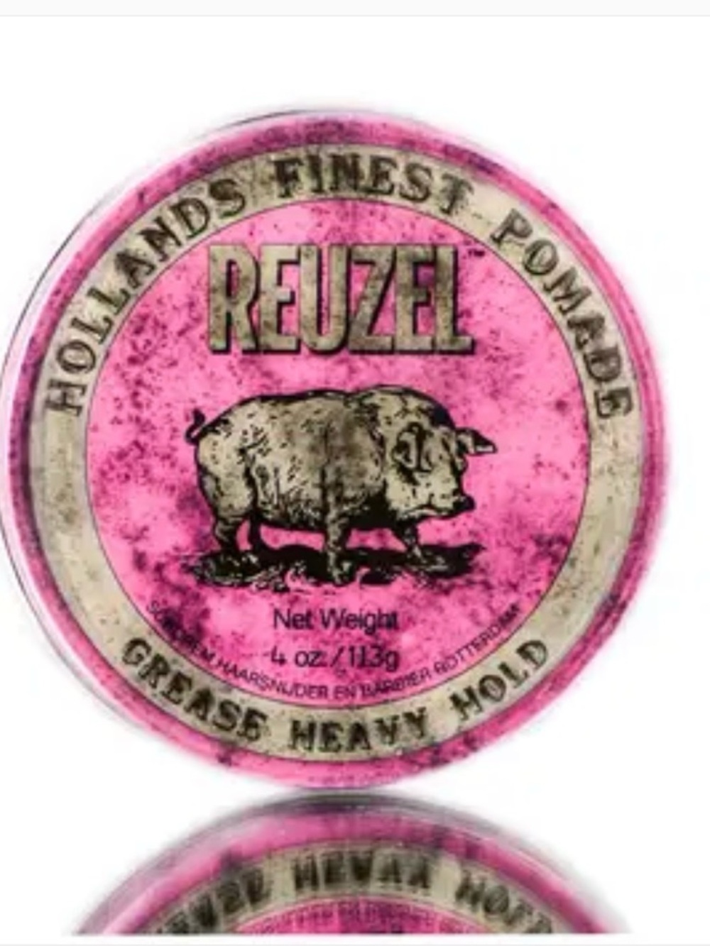 Reuzel Hollands Finest Pomade Grease Heavy Hold 4 oz